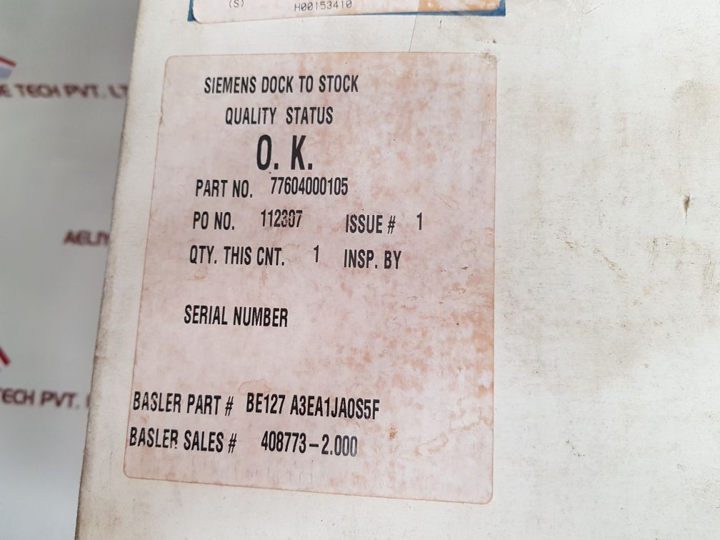 Basler be1-27 under voltage relay a3e c1j a0n5f