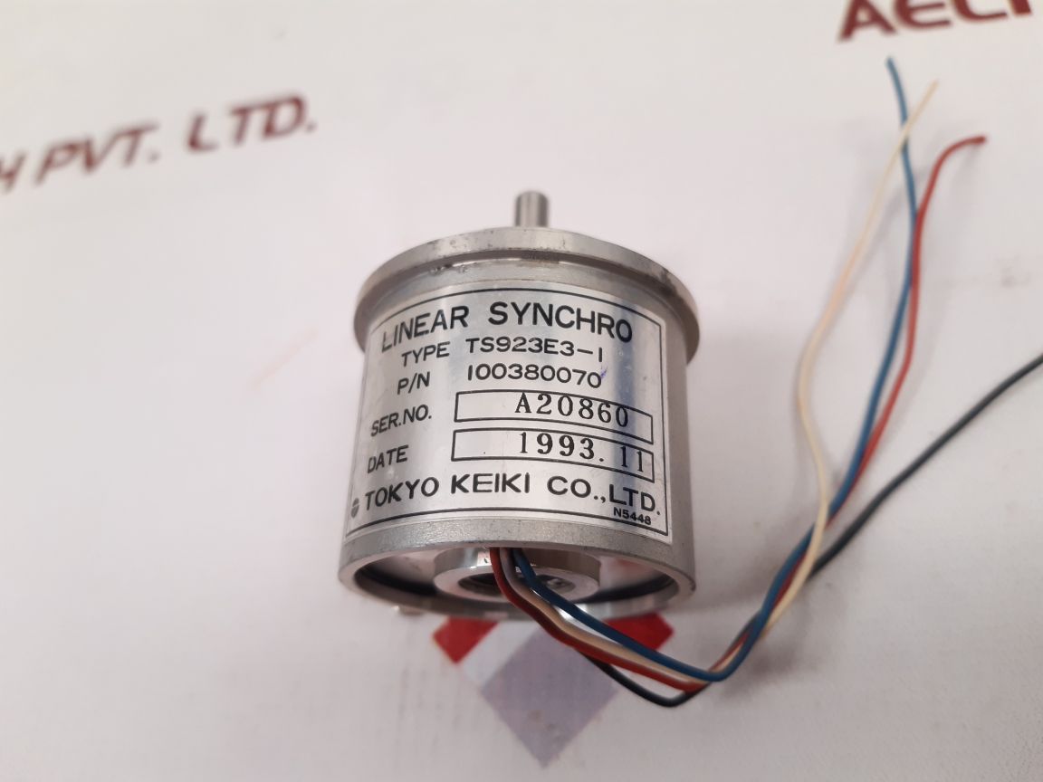 Tokyo Keiki 100380070 Linear Synchro Ts923E3-1