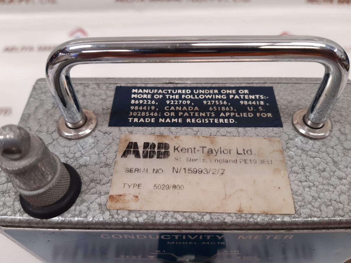 Nalco Microsiemens Mc19 Conductivity Meter 5029/800