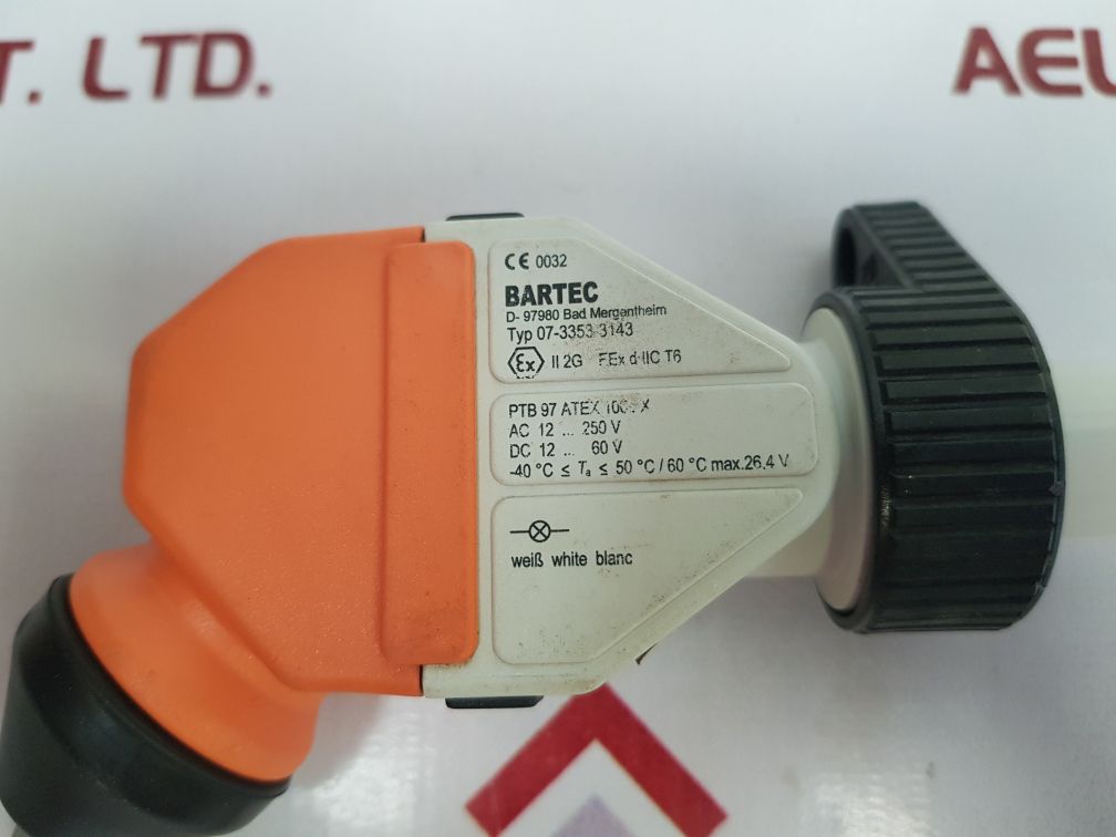 Bartec 07-3353-3143 White Lamp Module Used