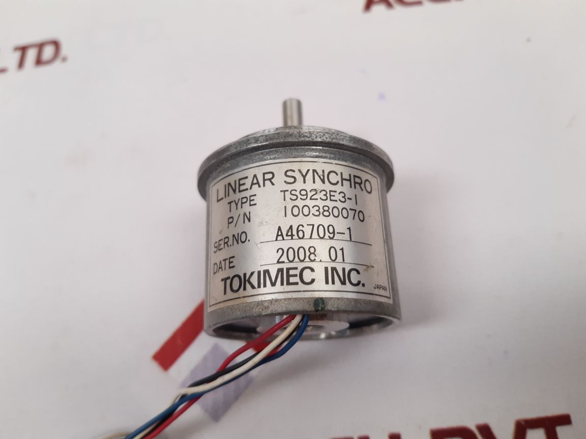 Tokimec Ts923E3-1 Linear Synchro 100380070