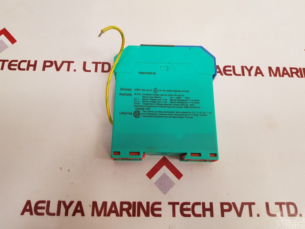 Pepperl+Fuchs Z667/Ex Barrier Diode Ex 822097