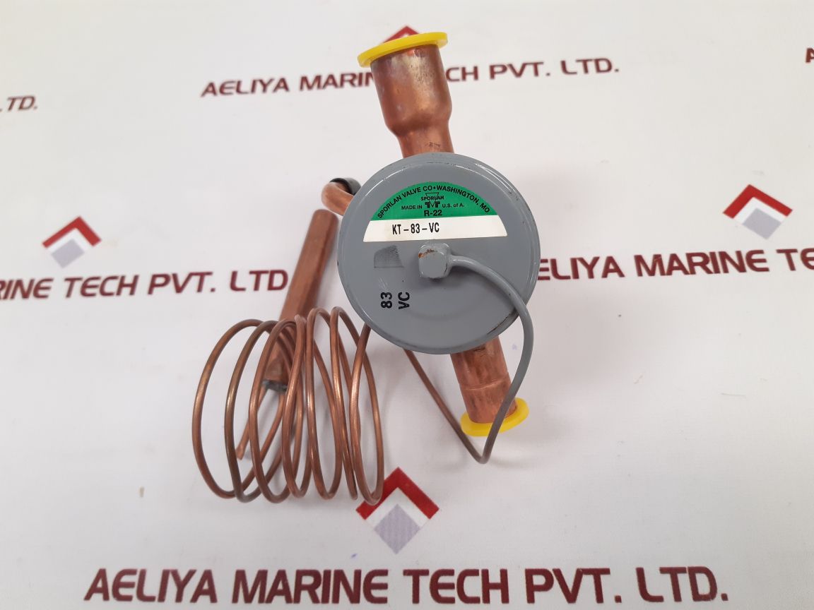 Sporlan Valve Kt-83-vc Thermostatic Expansion Valve New