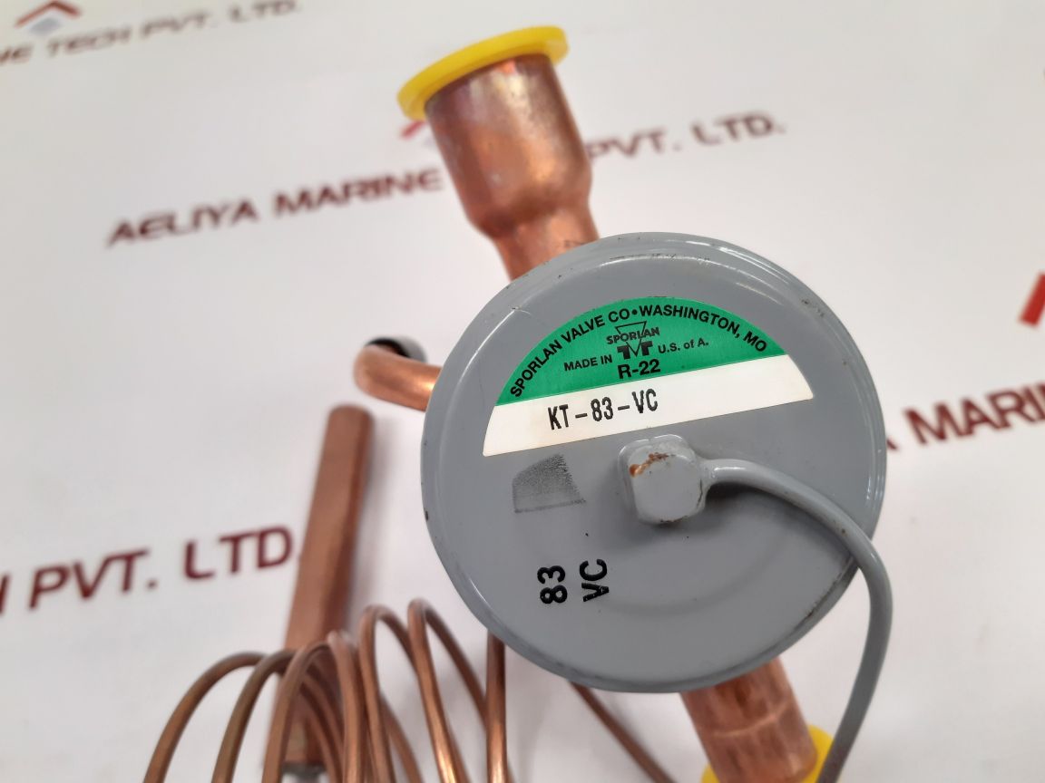 Sporlan Valve Kt-83-vc Thermostatic Expansion Valve New