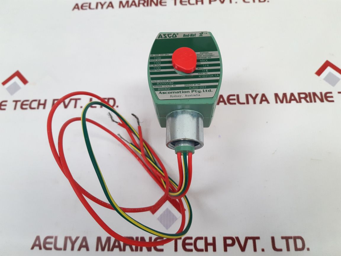 Asco 8320G182 Red-hat Solenoid Valve