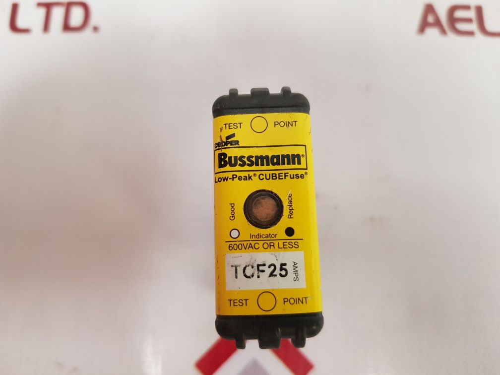 Cooper Bussmann Tcf25 Amps Low-peak Cube Fuse