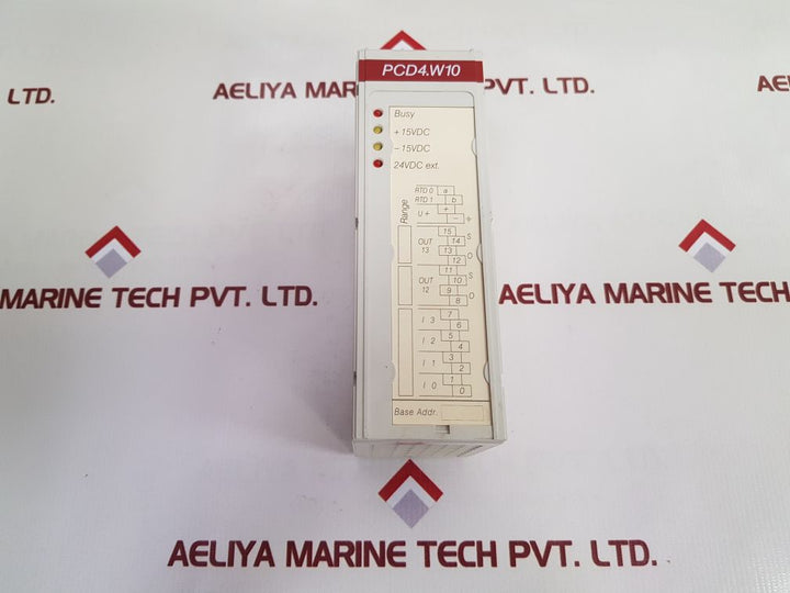 Saia-burgess Pcd4.W100 Analog Module