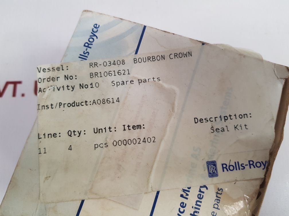 Rolls-royce Seal Kit 000002402