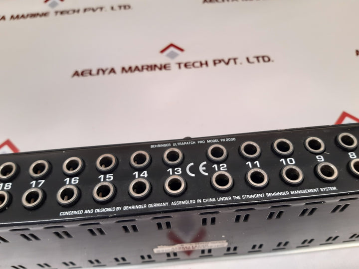 Behringer Px2000 Ultrapatch Pro