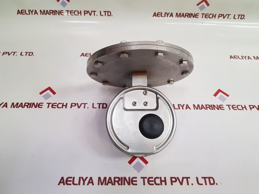 Wika En 837-3 Pressure Gauge 0 To 100 Mbar