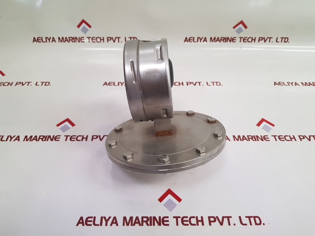 Wika En 837-3 Pressure Gauge 0 To 100 Mbar