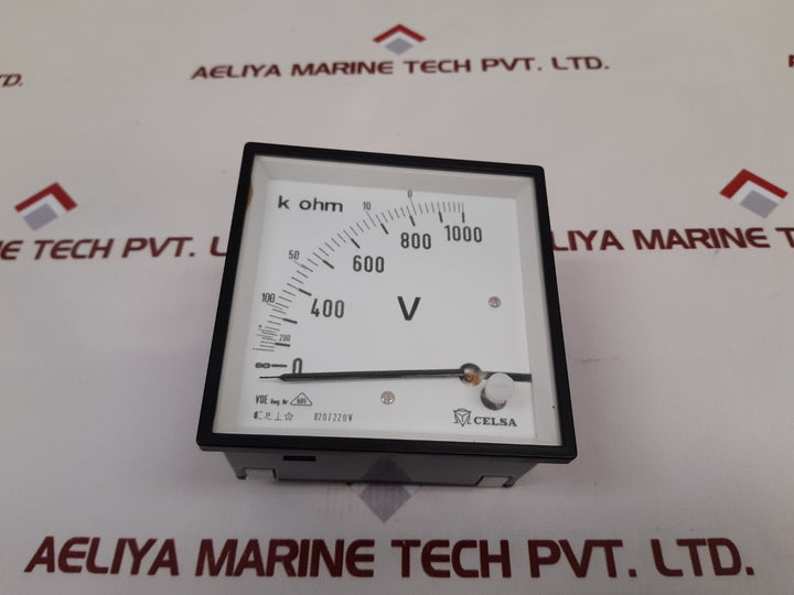 Celsa eg96 voltmeter 0-1000v
