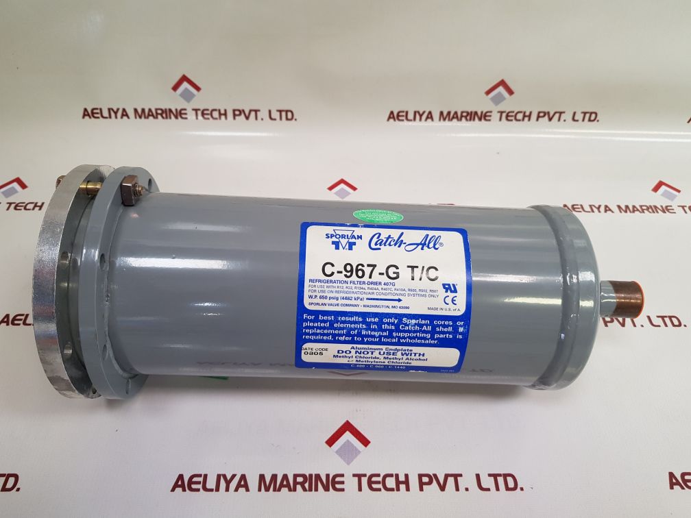 Sporlan C-967-g T/C Refrigeration Filter-drier 407G