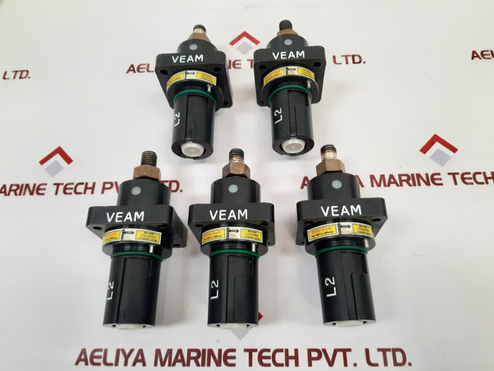 Veam 10000042495 Single-pole Three-phase Plug For Panel