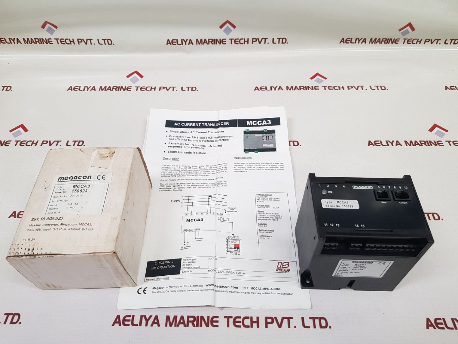 Megacon Mcca3 Ac Current Transducer