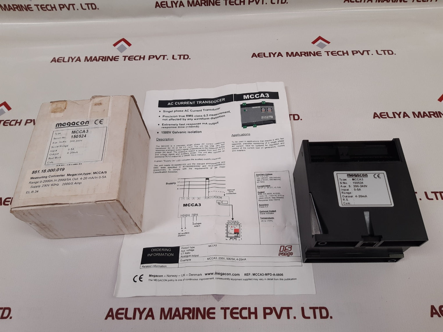 Megacon Mcca3 Ac Current Transducer