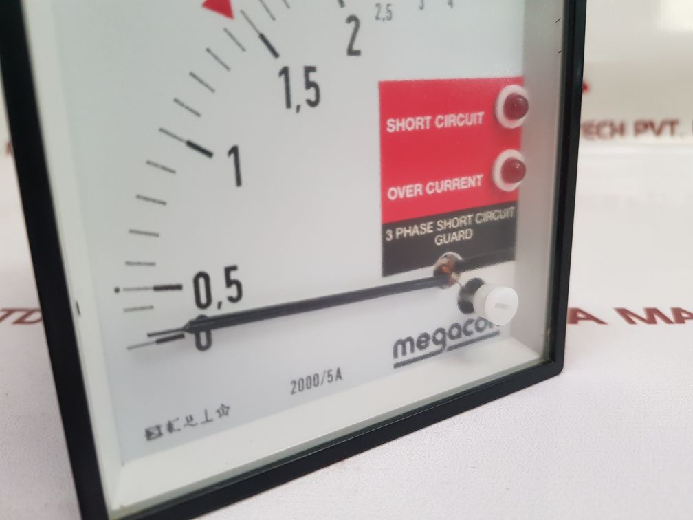 Megacon Kec115A 3 Phase Short Circuit Guard 0-2/4Ka