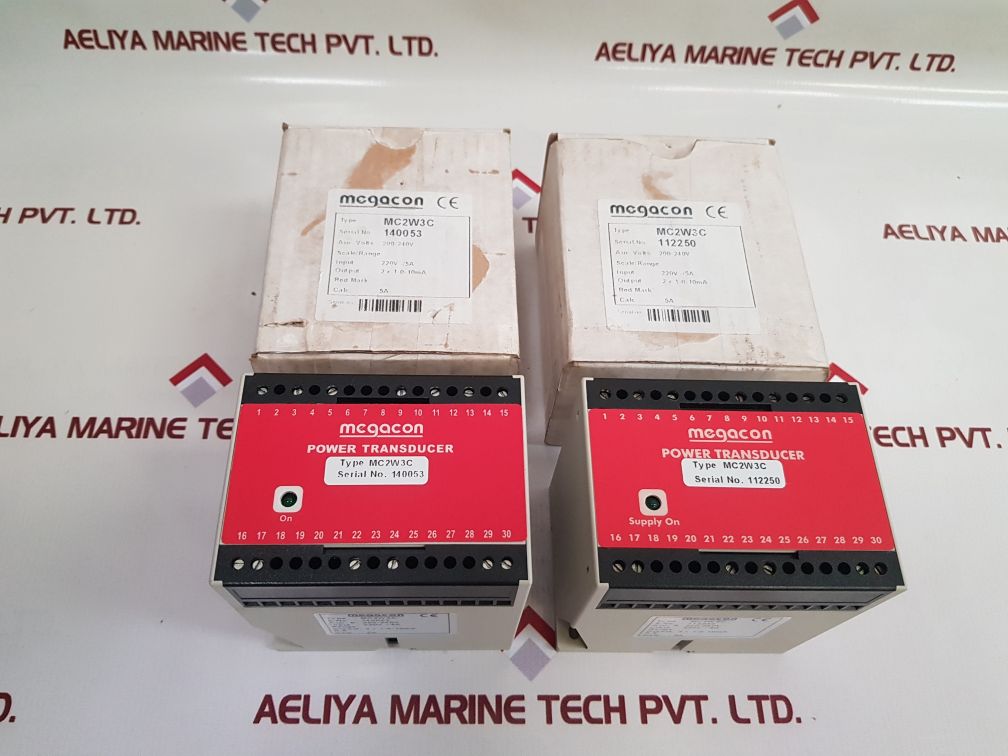 Megacon Mc2W3C Power Transducer 200-240V New