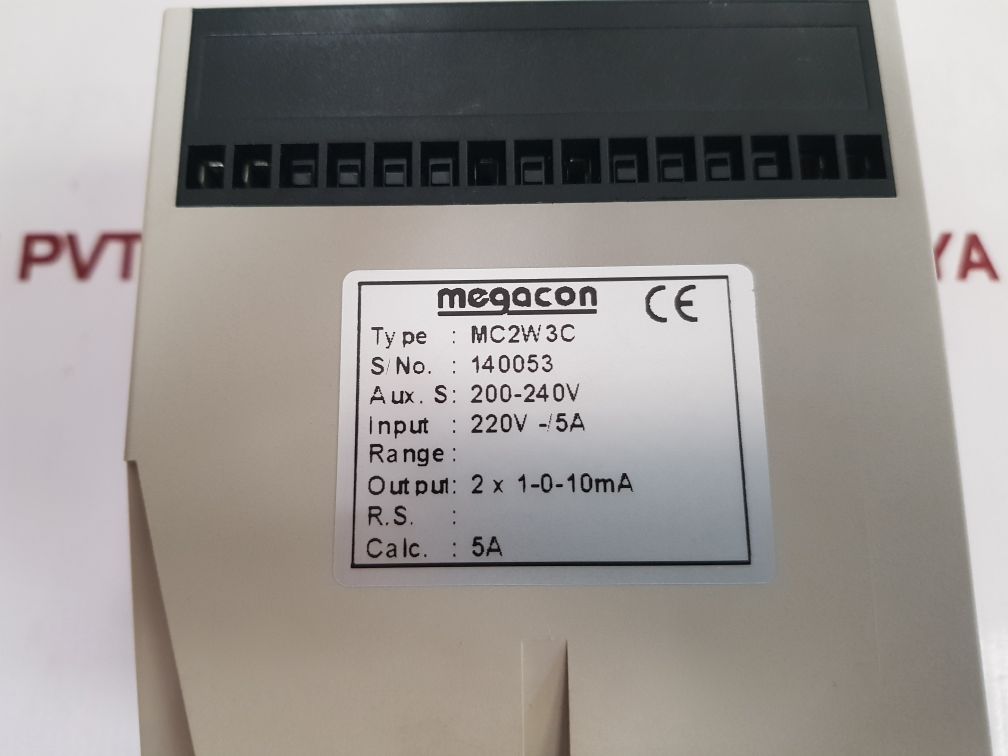 Megacon Mc2W3C Power Transducer 200-240V New