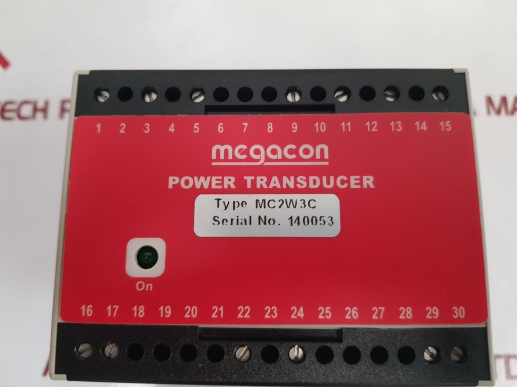 Megacon Mc2W3C Power Transducer 200-240V New