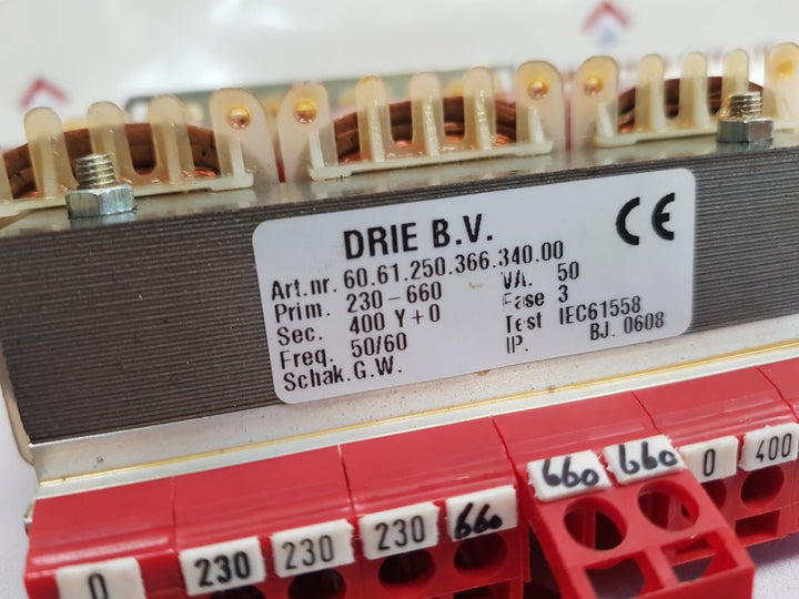Drie 60.61.250.366.340.00 3 Phase Transformer