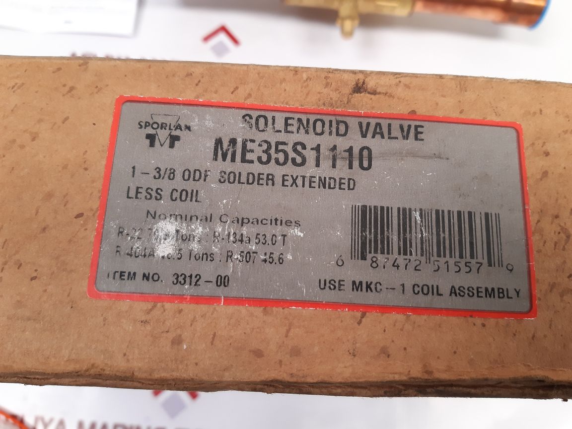 Sporlan Me35S1110 Solenoid Valve