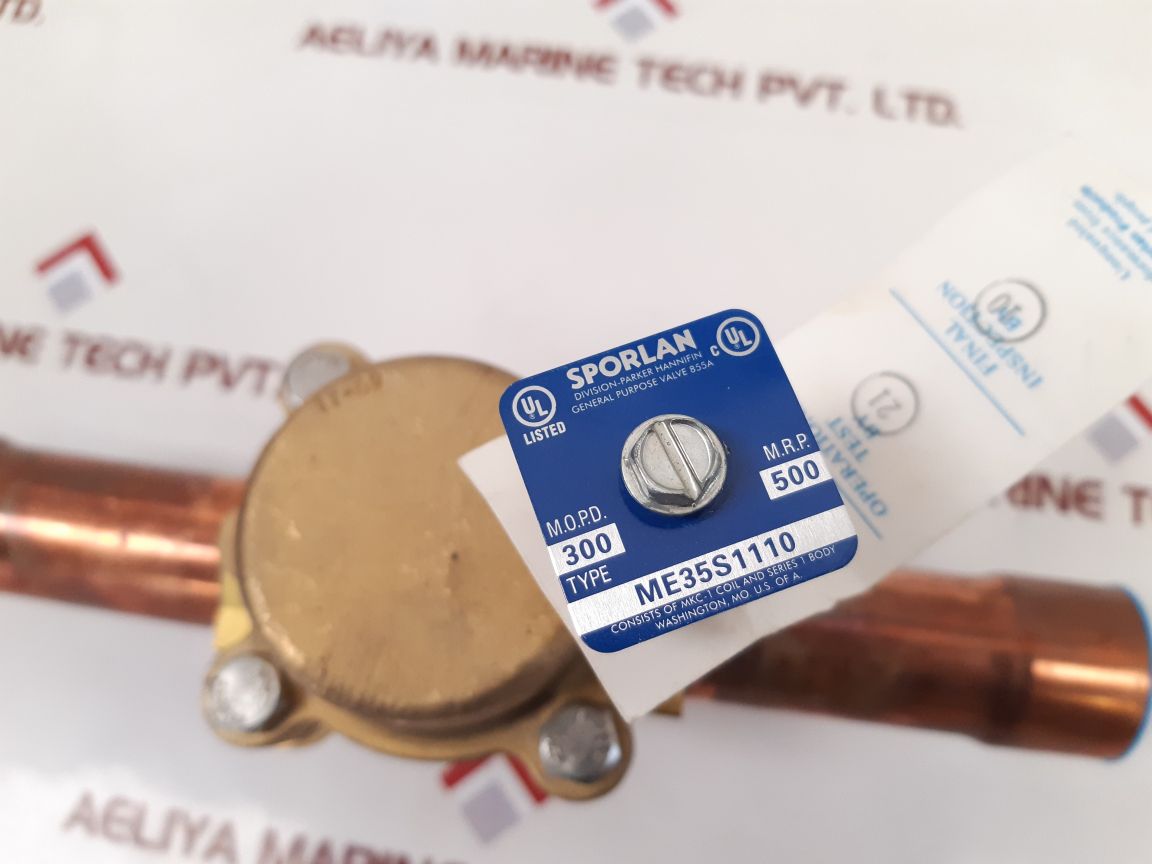 Sporlan Me35S1110 Solenoid Valve
