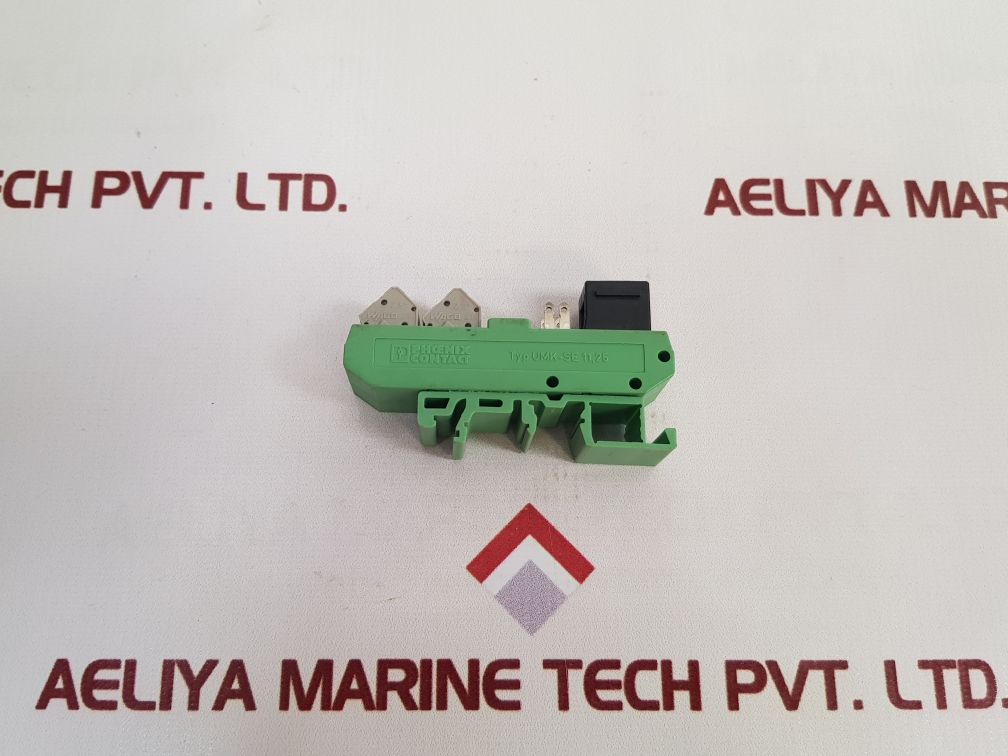 Set of 3x Phoenix contact umk-se 11,25 terminal block