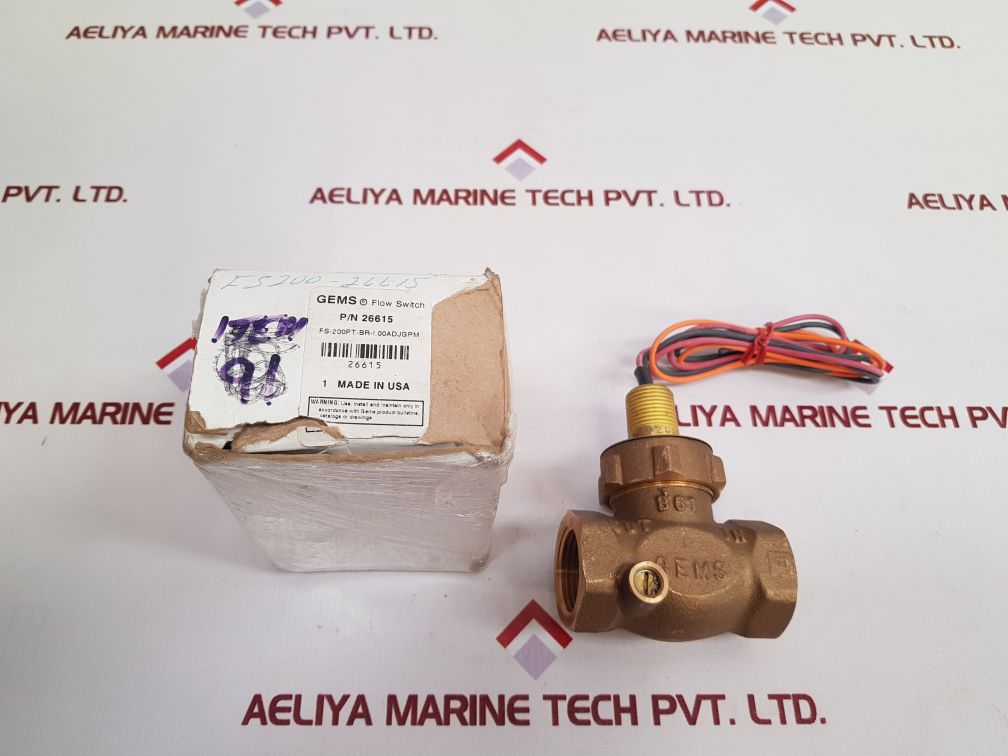 Gems Sensors 26615 Flow Switch Fs200