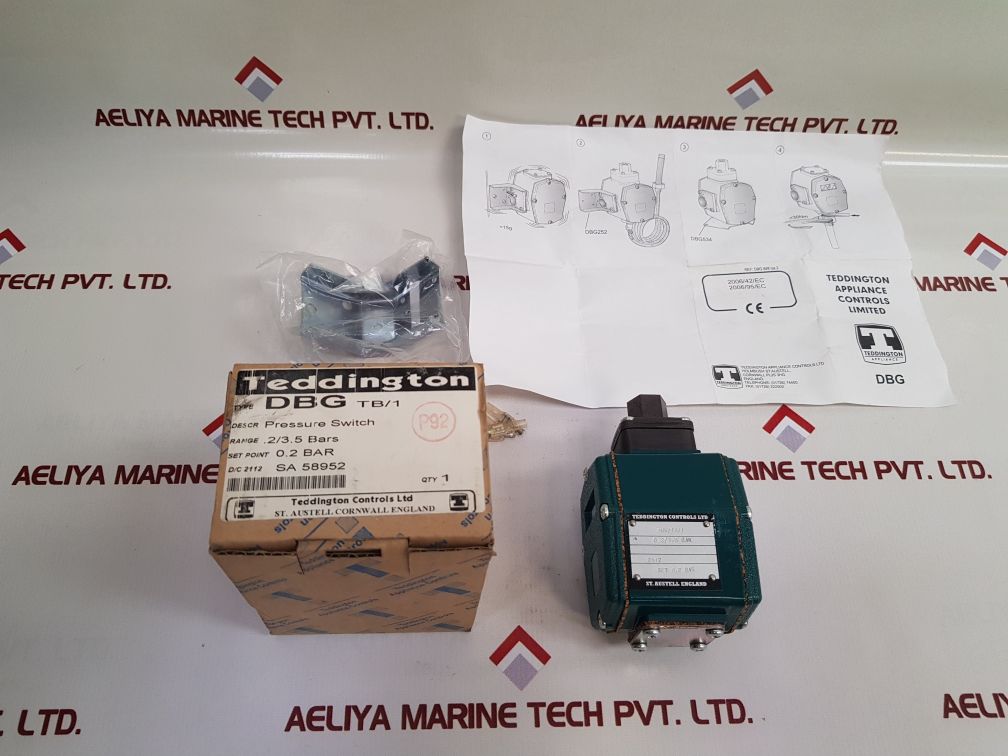 Teddington Dbg Tb/1 Pressure Switch 2/3.5 Bars