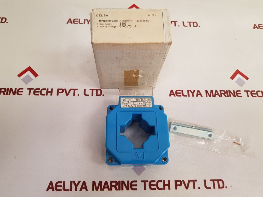 Celsa Ibg Current Transformer 800/5A New