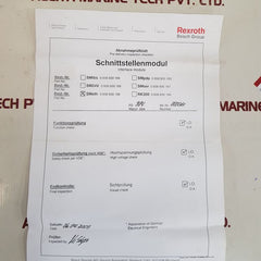 Rexroth 3 608 860 258 ethernet modul hw-version 2.1