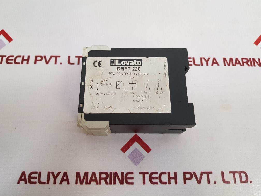 Lovato Drpt 220 Ptc Protection Relay