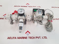 Smc av2000-02-5dz solenoid valve with aw20-vhs20-av-x1s2104a 