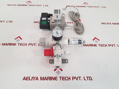 Smc av2000-02-5dz solenoid valve with aw20-vhs20-av-x1s2104a 