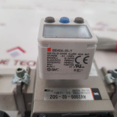 Smc av2000-02-5dz solenoid valve with aw20-vhs20-av-x1s2104a 