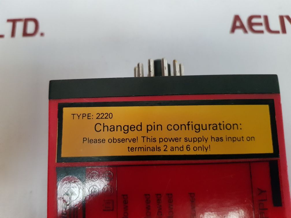 Pr electronics 2220 power supply 2220 b4