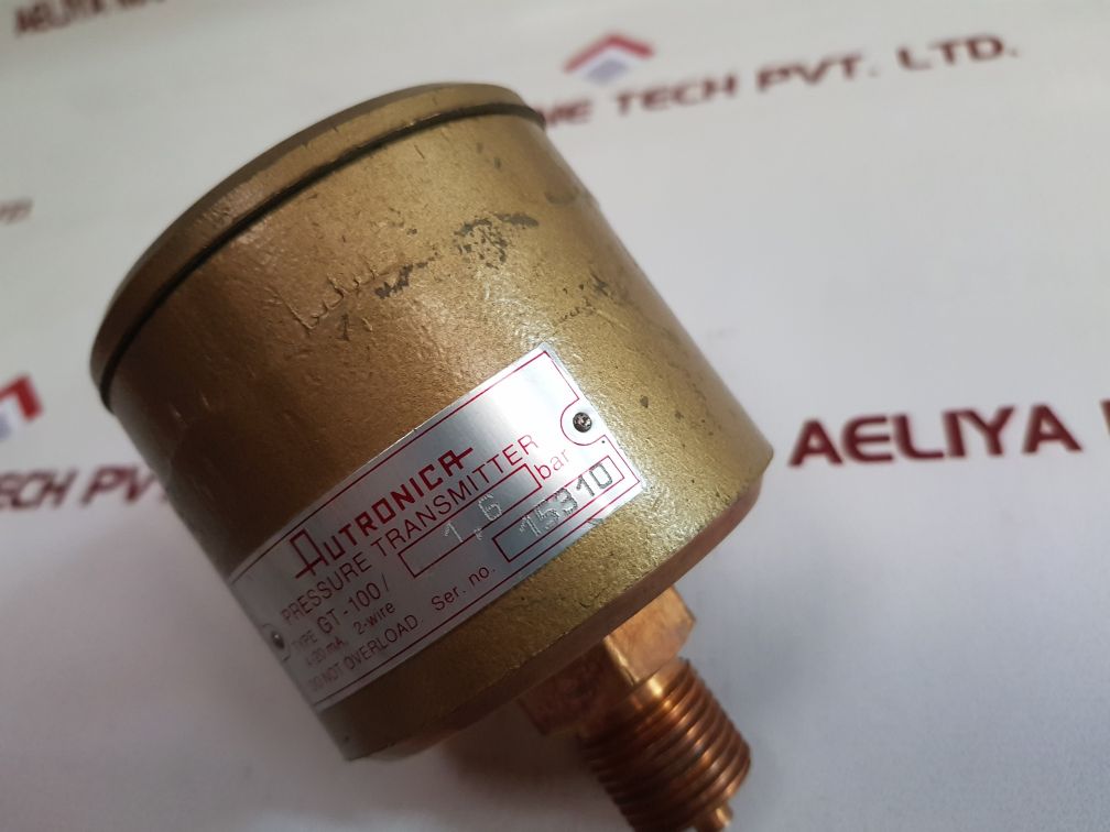 Autronica Gt-100 1.6 Bar Pressure Transmitter