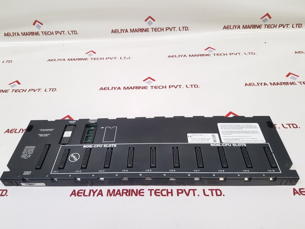 Ge fanuc ic693cpu323v base 10-slot with cpu programmable controller