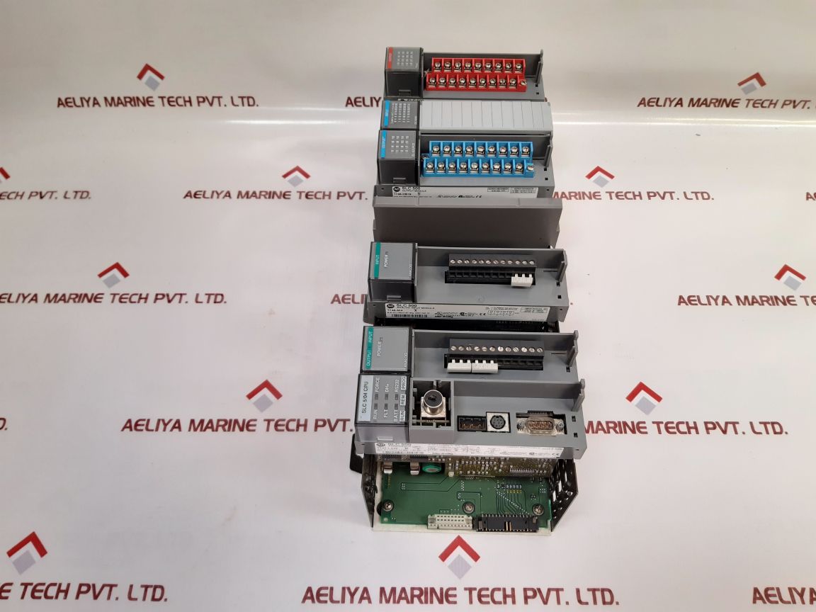 Allen-bradley 1747-l542,1746-ni4,1746-ob16 Processor Unit Ser: B