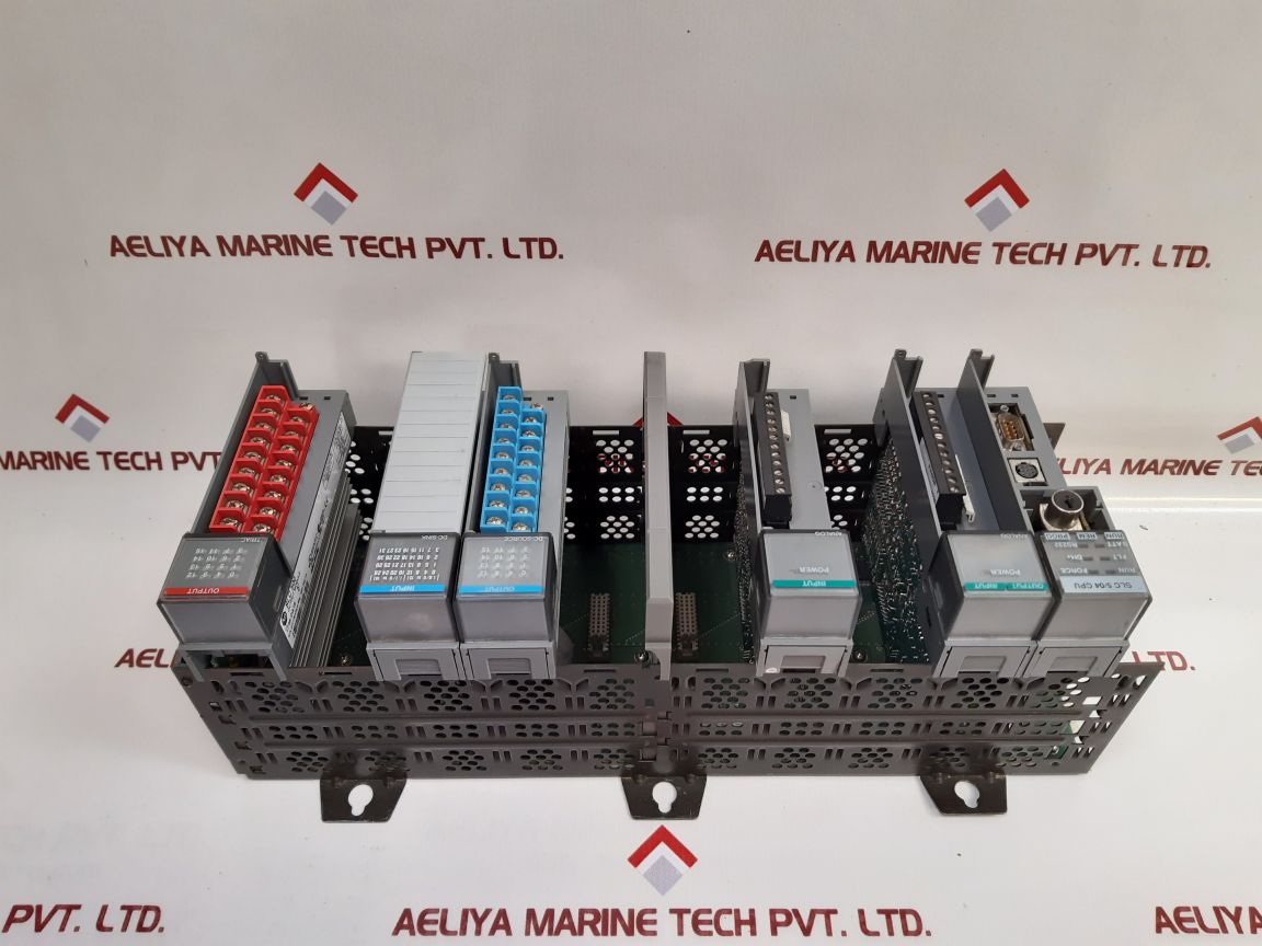 Allen-bradley 1747-l542,1746-ni4,1746-ob16 Processor Unit Ser: B