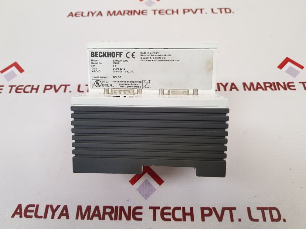 Beckhoff Bx9000-0000 Ethernet Bus Terminal Controller
