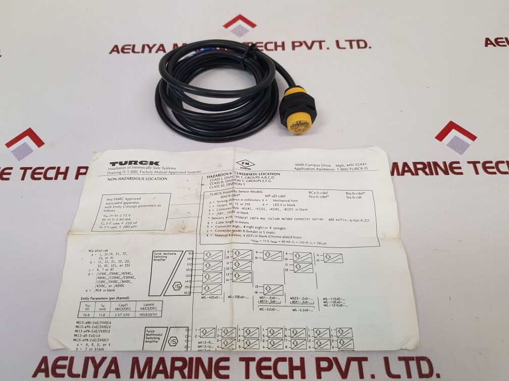 Turck Bi5-p18-y0/S100 Sensors
