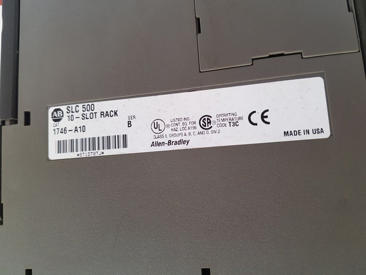 Allen-bradley 1746-a10 ,1746-p2 Power Supply 10-slot Rack