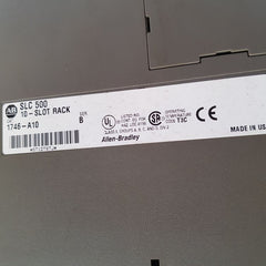 Allen-bradley 1746-a10 ,1746-p2 Power Supply 10-slot Rack