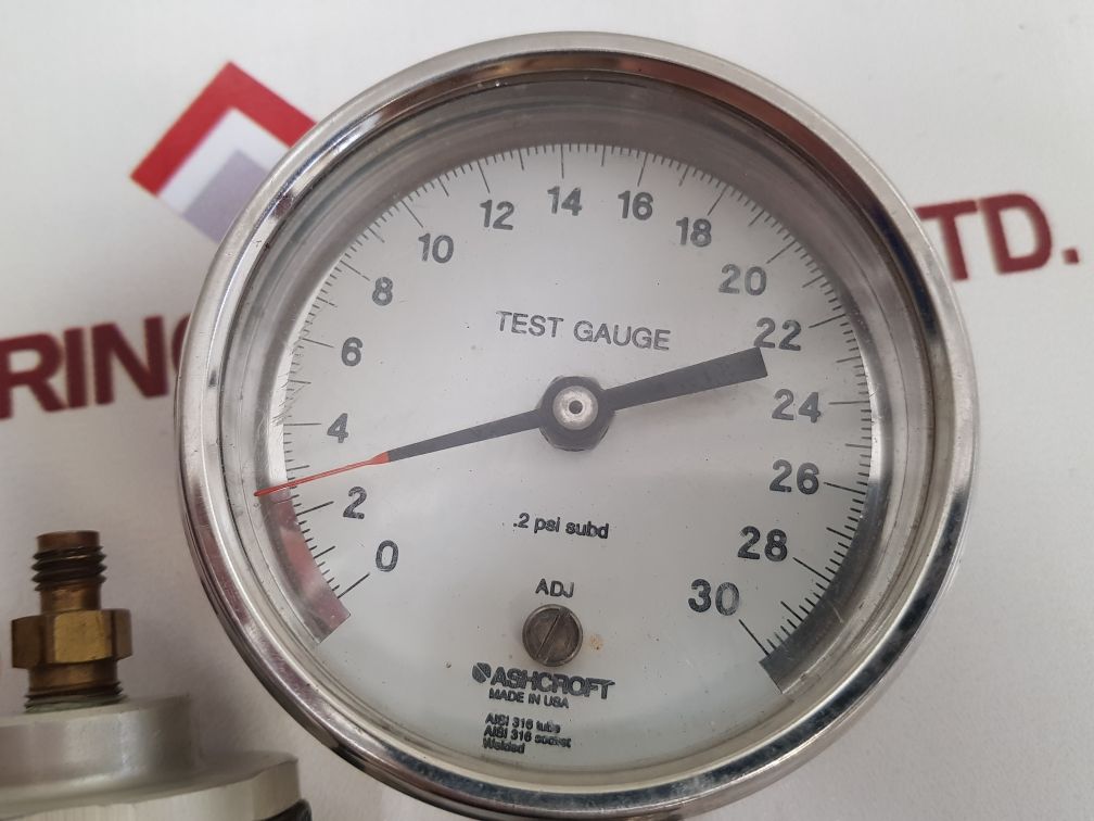 Ashcroft/Ametek T-750 Pressure Gauge Used