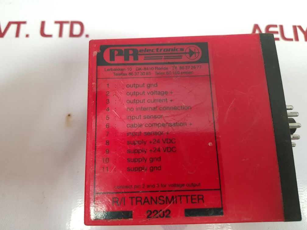 Pr Electronics 2202 R/I Transmitter 2202 R2