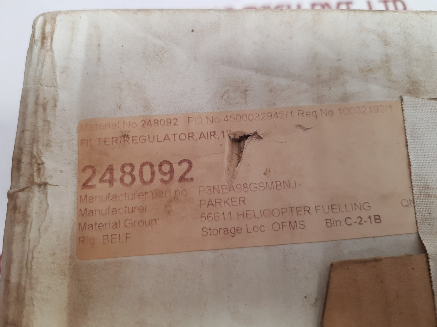 Parker p3yea98gscbnjn filter 