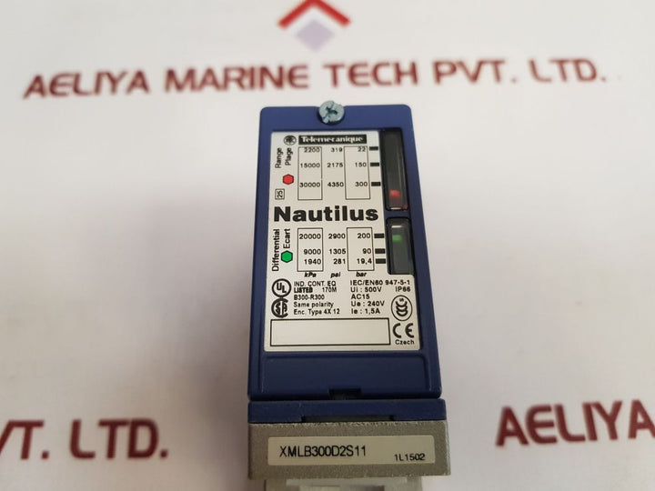 Telemecanique Xmlb300D2S11 Nautilus Pressure Switch
