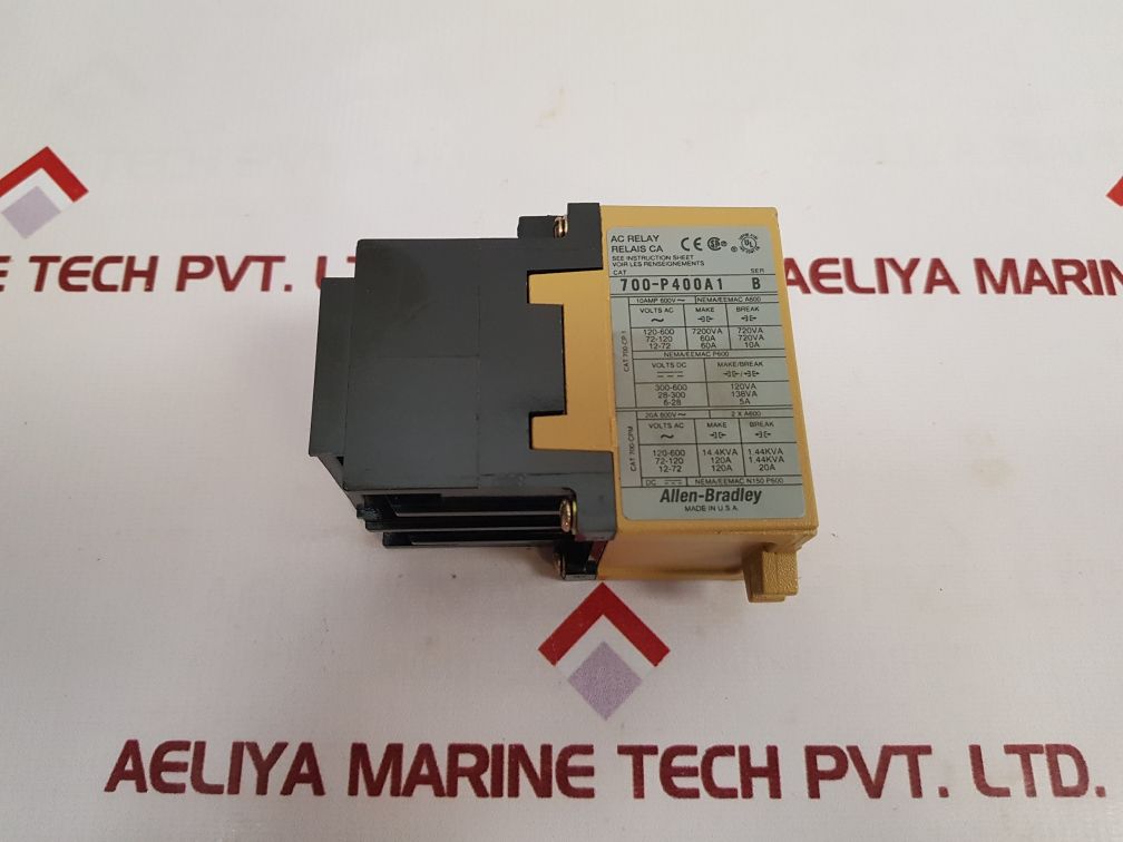 Allen-bradley 700-p400A1 Type P Direct Drive Relay